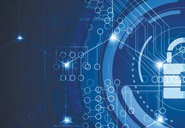 abstract cybersecurity graphic