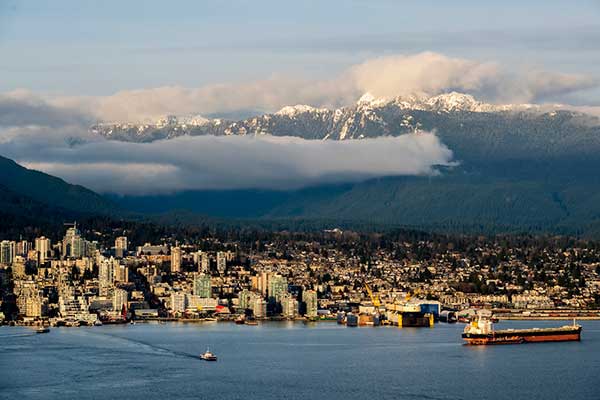 View of Vancouver