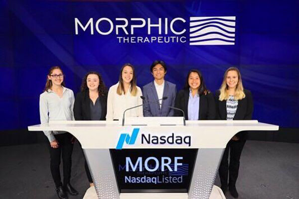 students at Nasdaq