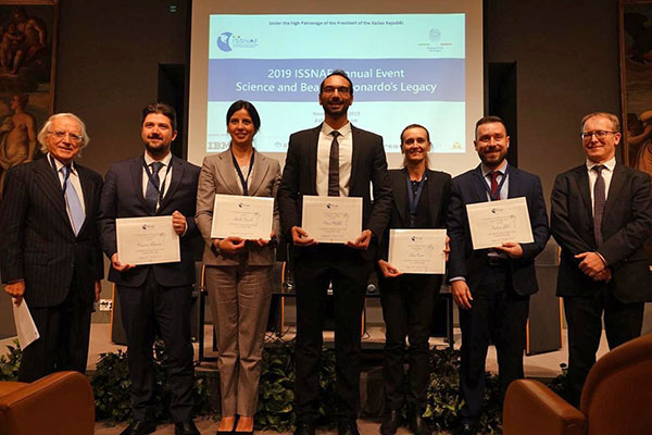 restuccia accepting the award